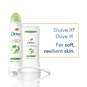 Dove Advanced Care Antiperspirant Stick Cool Essentials with fresh cucumber and pear