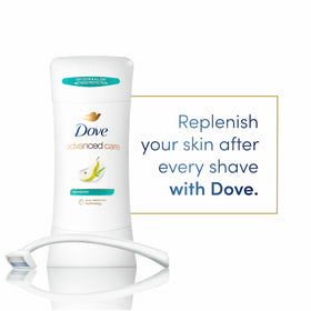 Dove Advanced Care Antiperspirant Stick Rejuvenate Pear side view