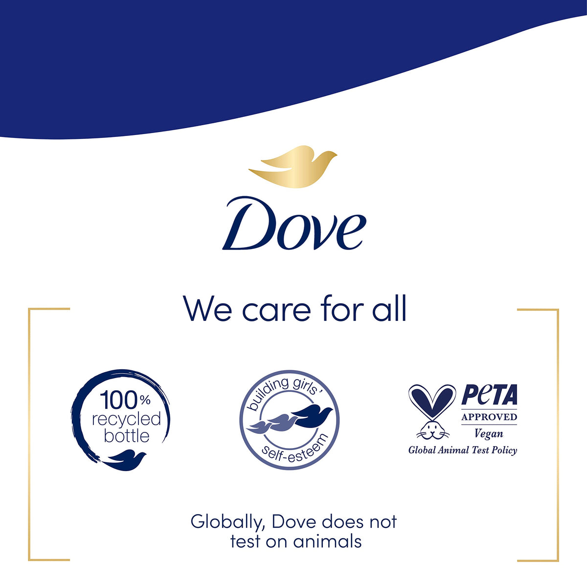 Dove Advanced Care Deep Moisture hand wash in use at a sink