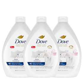 Dove Advanced Care Deep Moisture Hand Wash Refill pack of 3 bottles
