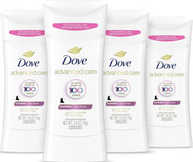 Dove Advanced Care Invisible Antiperspirant Deodorant 4PK front view