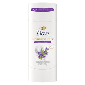 Dove Advanced Care Lavender Fresh Antiperspirant Stick front view