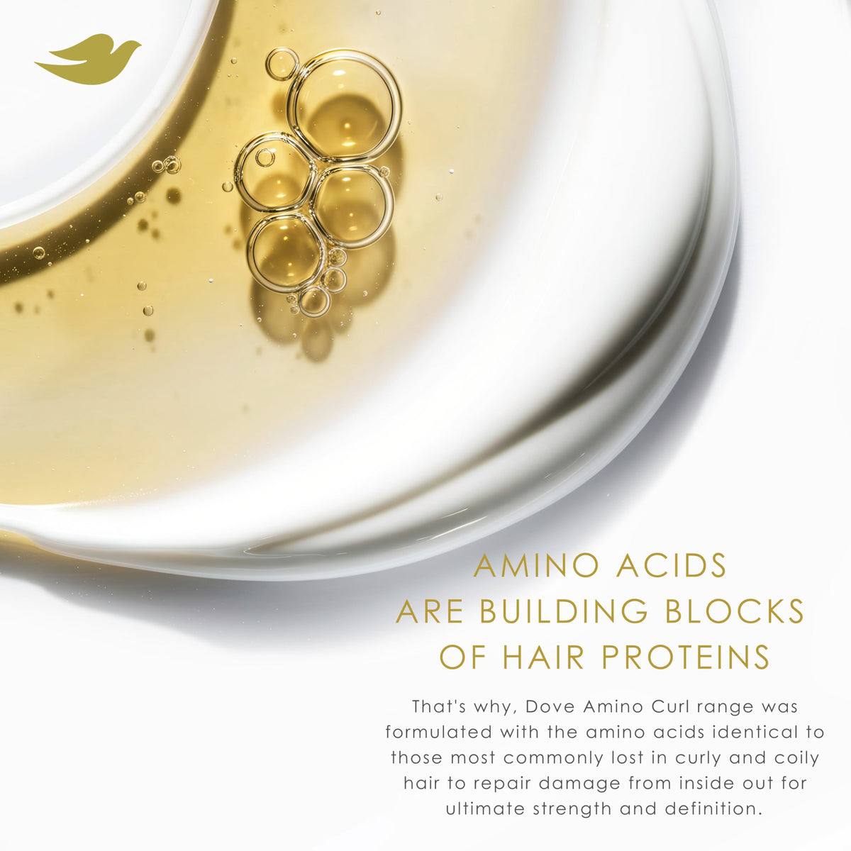 Dove Amino Curl Repair Mask with other Dove products
