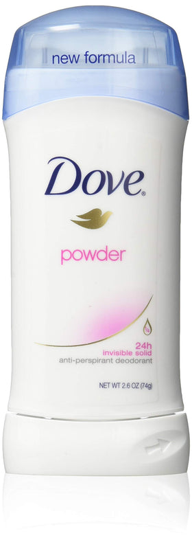 Dove Anti-Perspirant Deodorant Invisible Solid Powder Pack of 4 front view