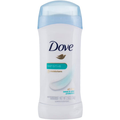 Dove Anti-Perspirant Deodorant Sensitive Skin 2.60 oz front view