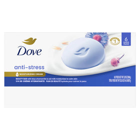 Dove Anti-Stress Beauty Bar with blue chamomile scent