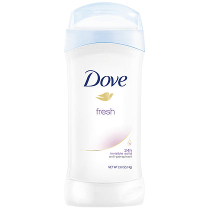 Dove Antiperspirant Deodorant Fresh 2.6 oz front view