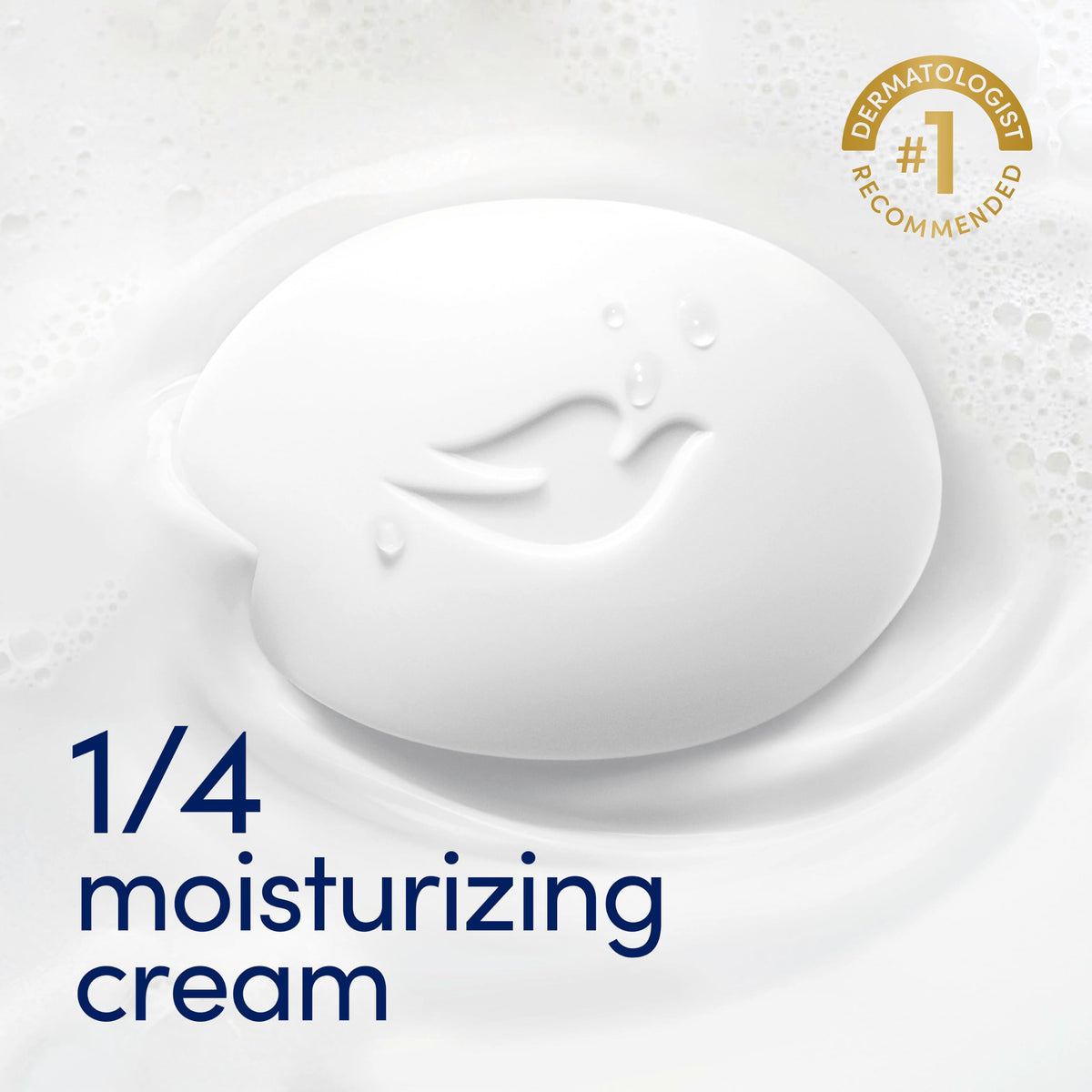 Dove Beauty Bar Soap lather on hands during use