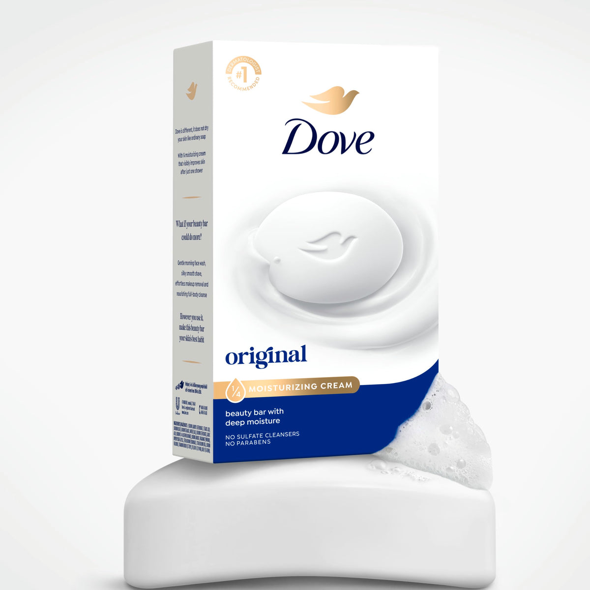 Dove Beauty Bar Soap Original ingredients list