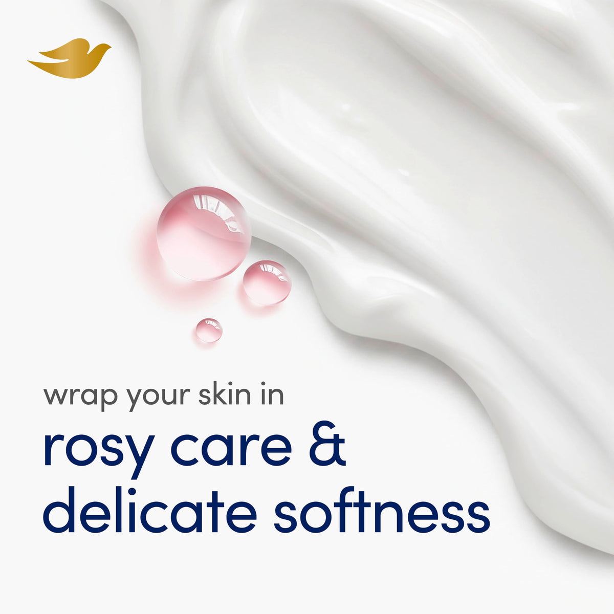 Dove Beauty Bar Soap Pink Rosa with flowers