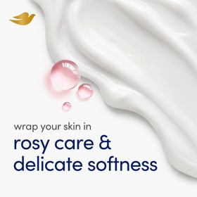 Dove Beauty Bar Soap Pink Rosa with flowers