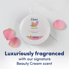 Dove Beauty Cream 5.07 Oz jar with label visible