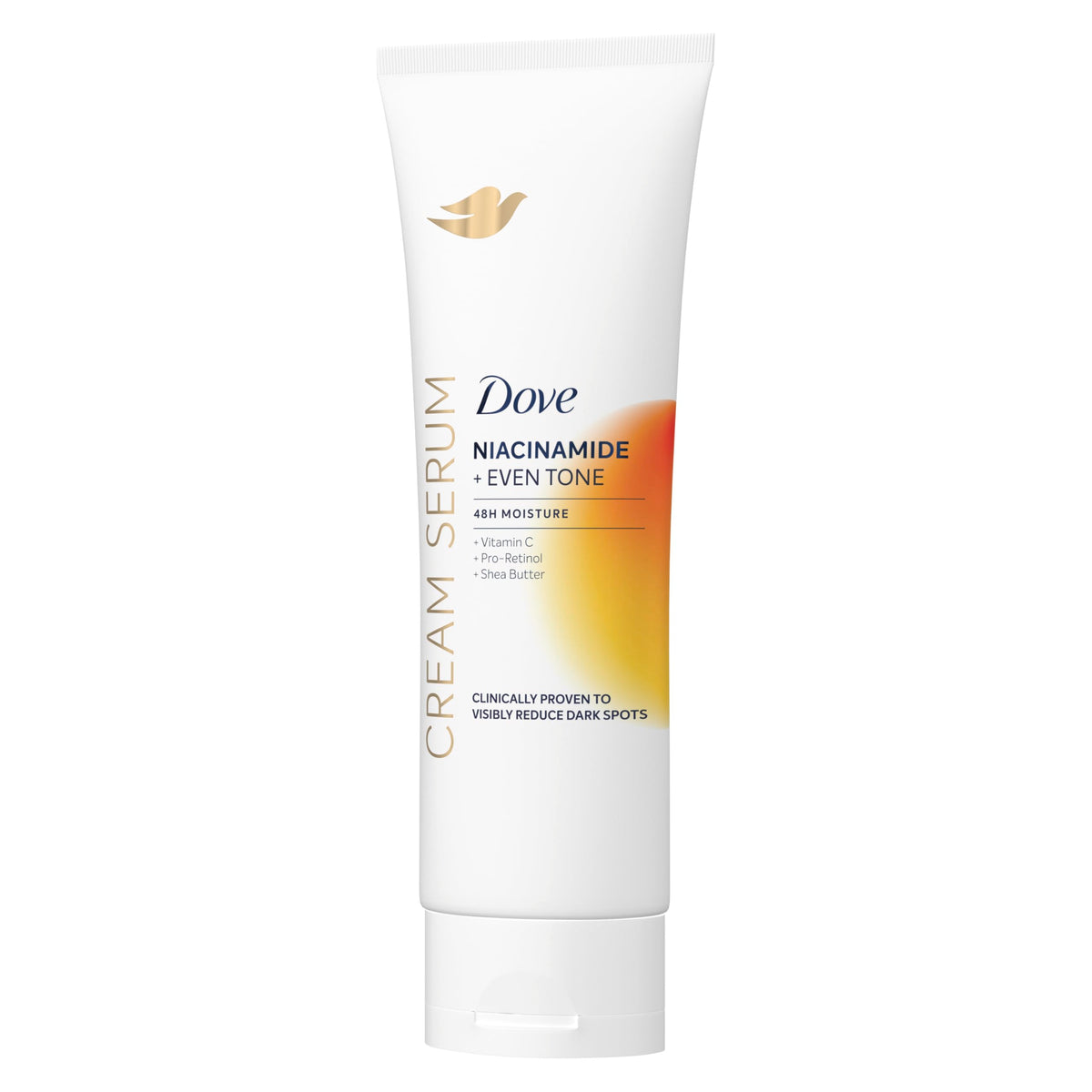 Dove Body Cream Serum 240g front view with product label