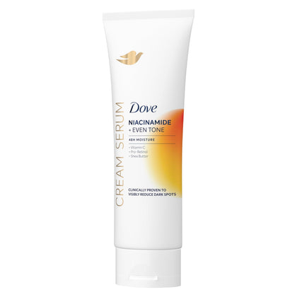 Dove Body Cream Serum 240g front view with product label