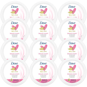 Dove Body Love Beauty Cream front view with luxurious packaging