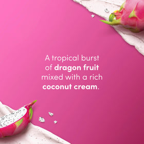 Dove Body Scrub Dragon Fruit & Coconut Cream texture close-up