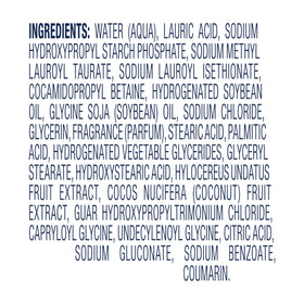Dove Body Wash 4 Count Dragon Fruit and Coconut Cream with tropical fruits