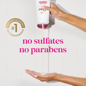 Dove Body Wash 4 Count ingredients list on packaging