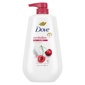 Dove Body Wash Cherry & Chia Milk 30.6 oz pump front view