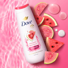 Dove Body Wash in shower setting
