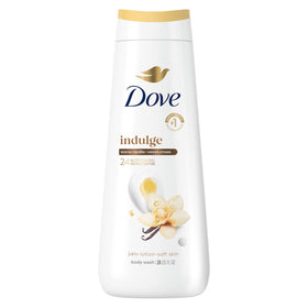 Dove Body Wash Indulge Warm Vanilla 20 oz front view