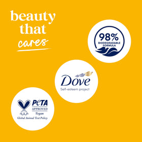 Dove Body Wash Mango & Almond Butter lather demonstration