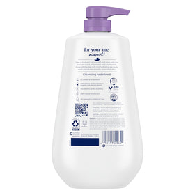 Dove Body Wash Relax Lavender Oil & Chamomile 30.6 oz pump side view
