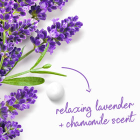 Dove Body Wash Relax Lavender Oil & Chamomile with lavender flowers