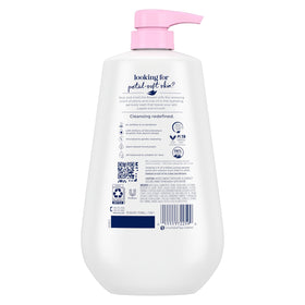 Dove Body Wash Renew Peony & Rose Oil 30.6 oz pump side view