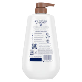Dove Body Wash Restore Coconut & Cocoa Butter 30.6 oz Pump back view