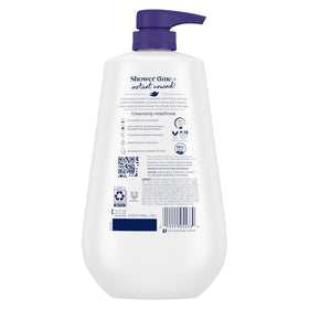 Dove Body Wash Unwind Blueberry & Moon Milk back view