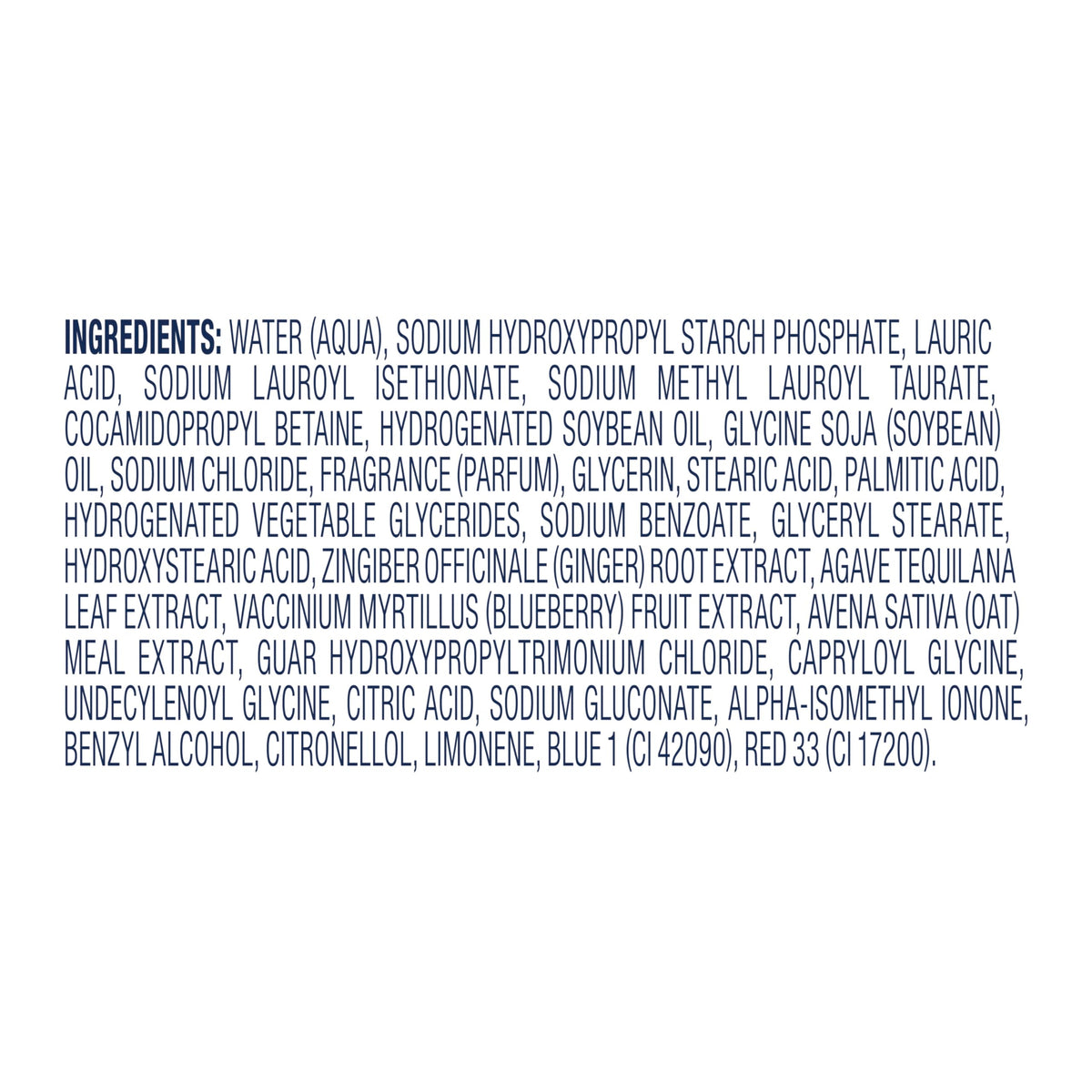Dove Body Wash Unwind Blueberry & Moon Milk with moon milk ingredients