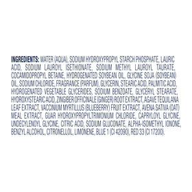 Dove Body Wash Unwind Blueberry & Moon Milk with moon milk ingredients