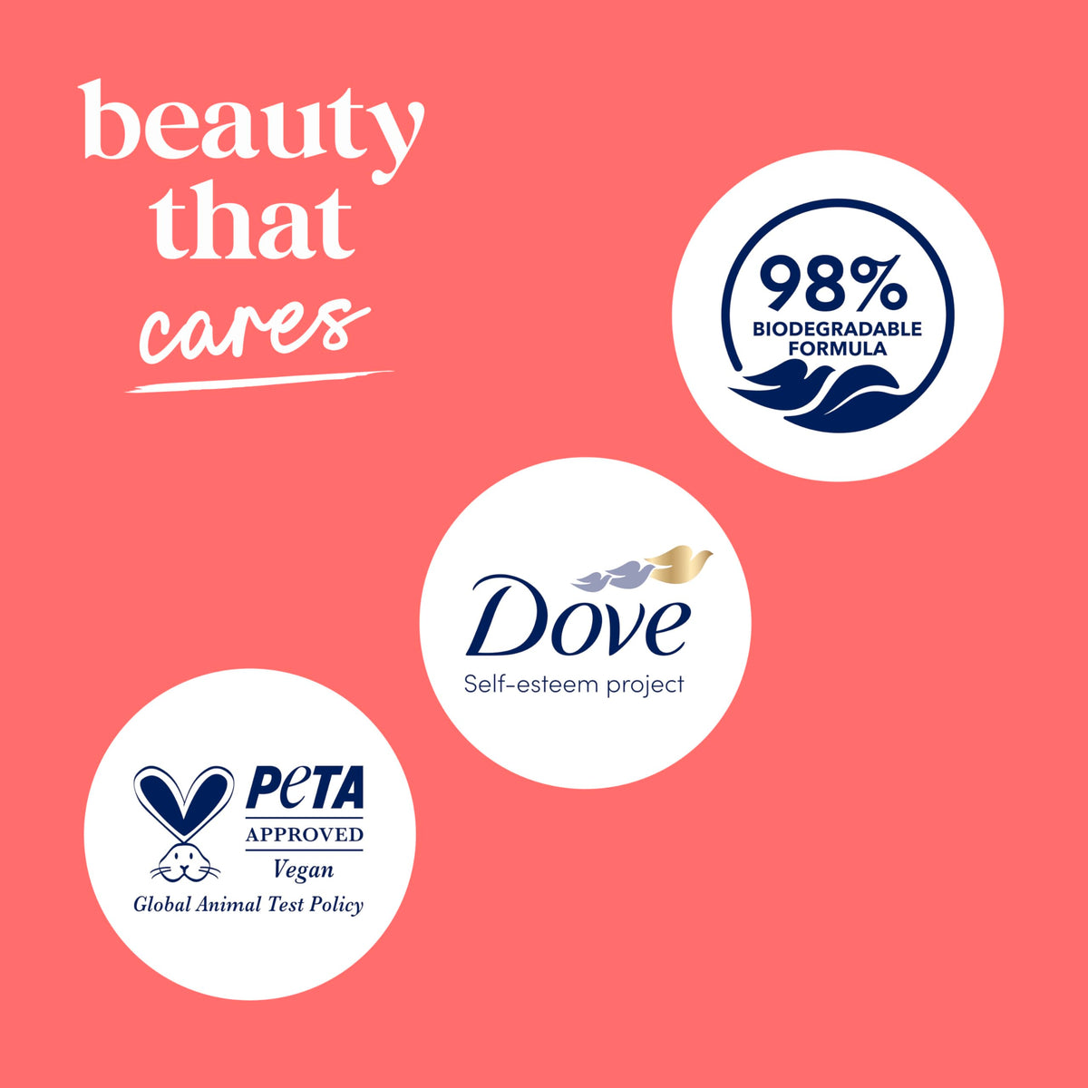 Dove Body Wash White Peach & Rice Milk 30.6 oz pump with a towel