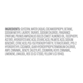 Dove Body Wash with soothing oil texture close-up