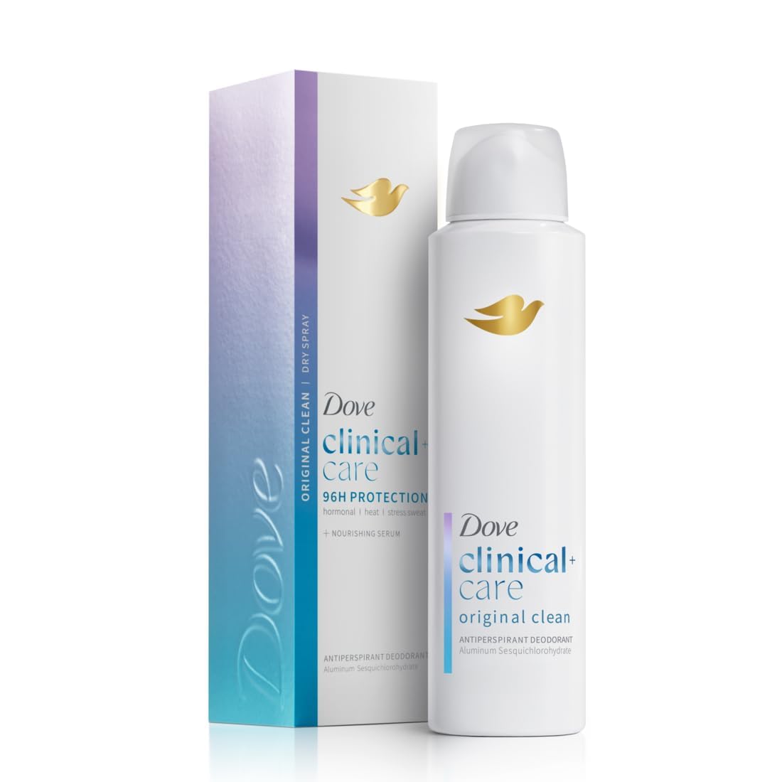 Dove Clinical + Care Antiperspirant Deodorant Dry Spray 3.8 oz front view