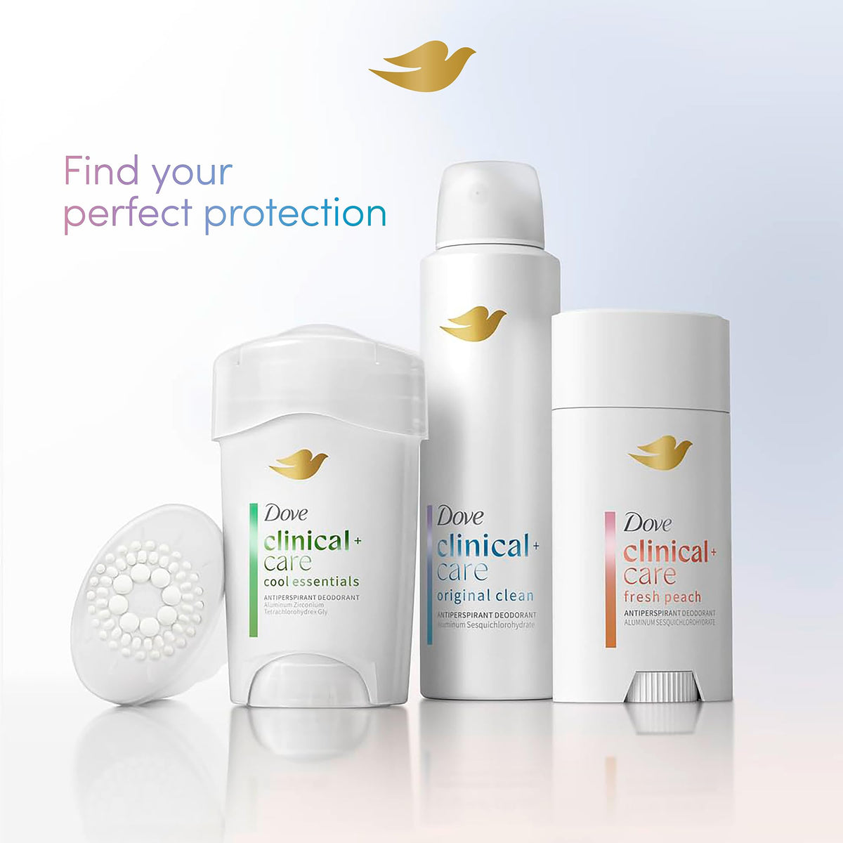 Dove Clinical + Care Antiperspirant Deodorant Dry Spray lifestyle scene