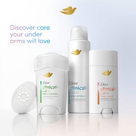 Dove Clinical + Care Antiperspirant Deodorant Stick 2.6 oz product details