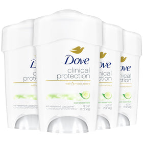 Dove Clinical Protection Anti-Perspirant Deodorant 3-Pack front view