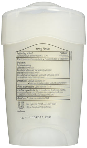 Dove Clinical Protection Antiperspirant Deodorant Cool Essentials 1.7 oz packaging