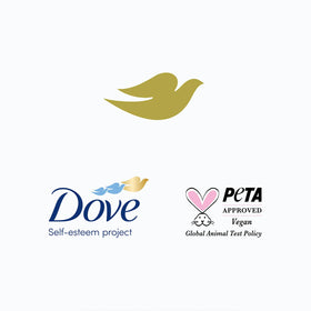Dove Daily Moisture Shampoo and Conditioner in bathroom setting