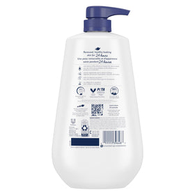 Dove Deep Moisture Body Wash with Pump back view