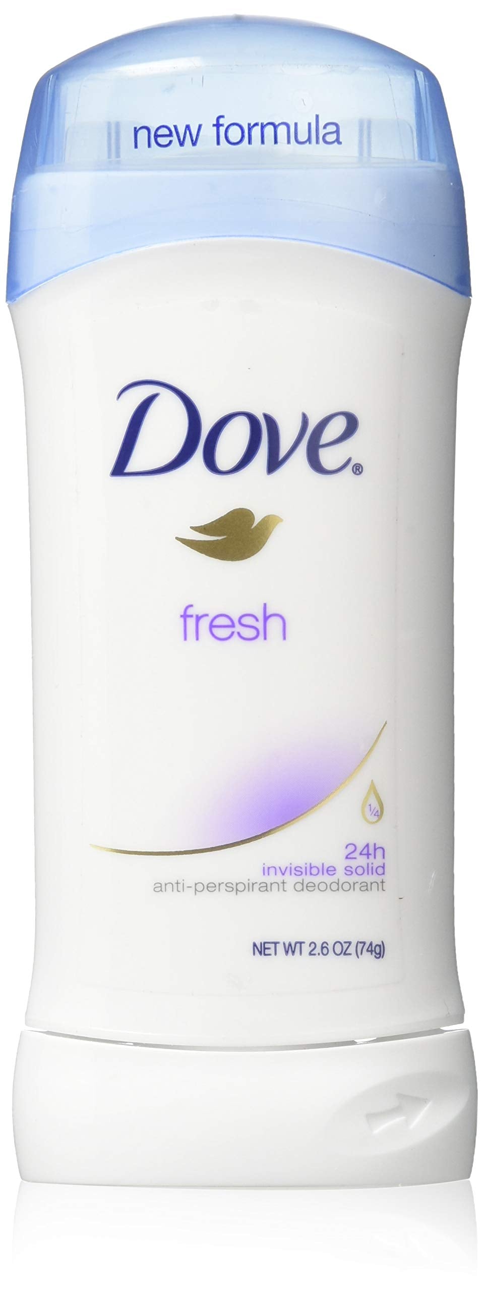 Dove Deodorant 2.6 Ounce Invisible Solid Fresh front view