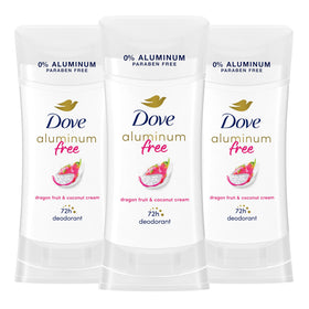 Dove Deodorant Stick Dragon Fruit & Coconut Cream 3PK front view