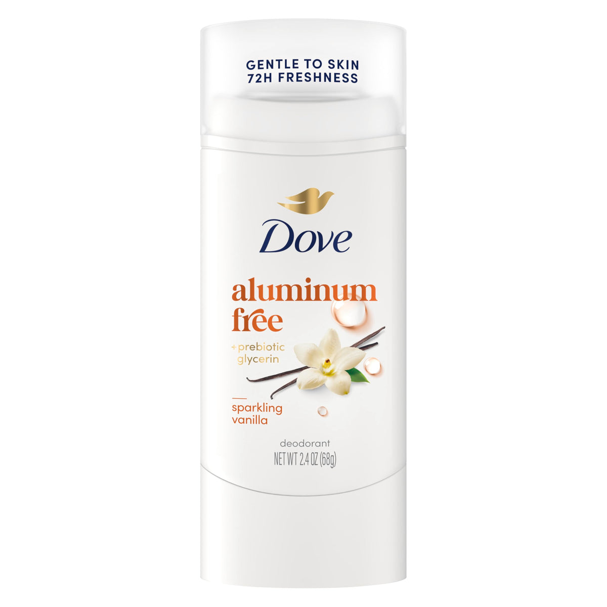 Dove Deodorant Stick Sparkling Vanilla front view