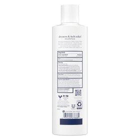 Dove Derma Shampoo bottle with coconut oil label