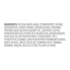 Dove Dewy Shower Oil Body Wash Coconut & Geranium Oil ingredients list