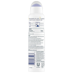 Dove Dry Spray Antiperspirant can side view
