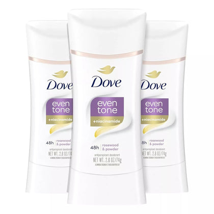 Dove Even Tone Antiperspirant Deodorant 2.6 oz front view