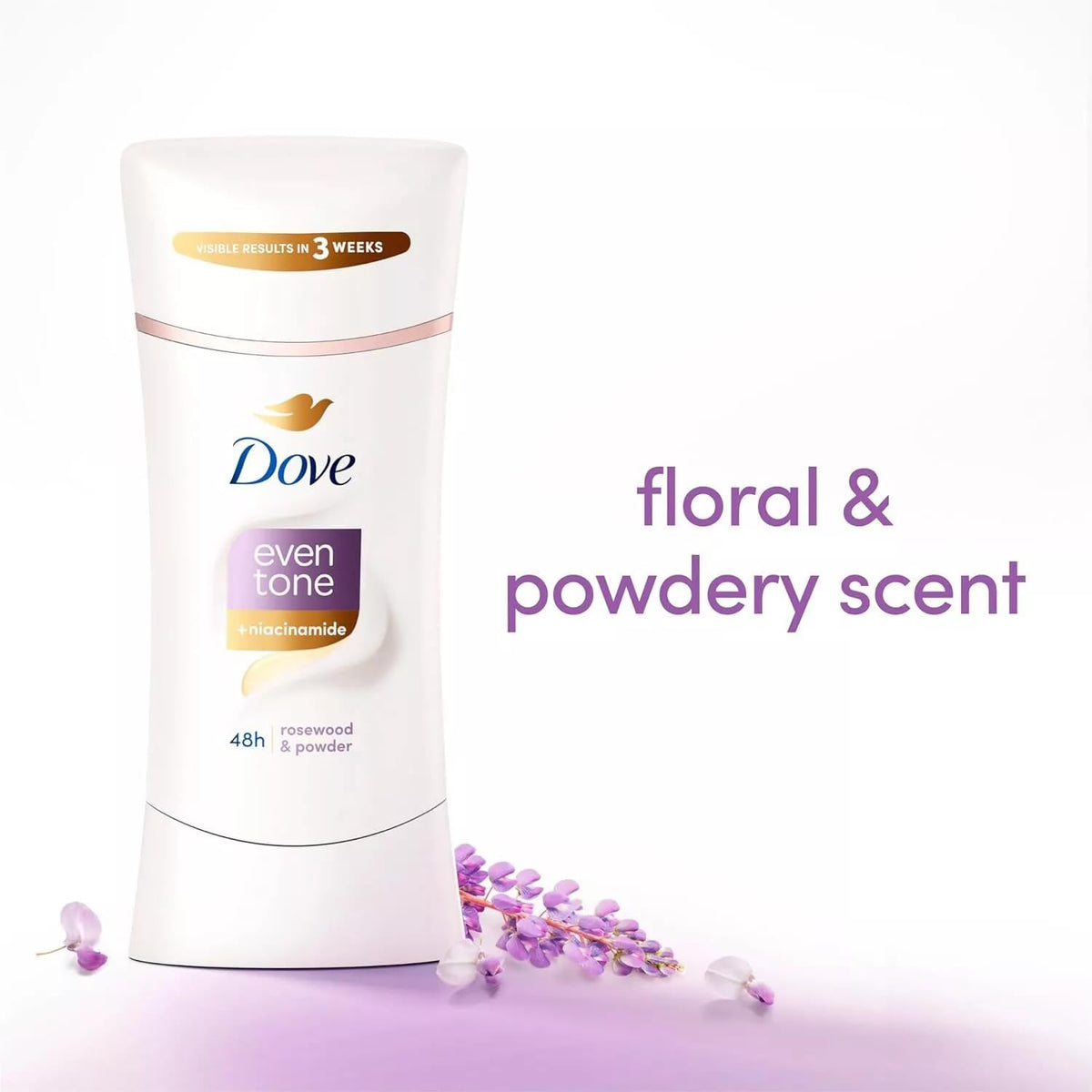 Dove Even Tone Antiperspirant Deodorant 2.6 oz packaging